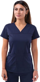 Adar Pro Women's Sweetheart V-Neck Scrub Top