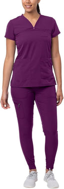 ADAR PRO Women's Movement Booster Jogger Scrub Set