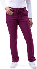 Adar Pro Women Skinny Leg Yoga Scrub Pants