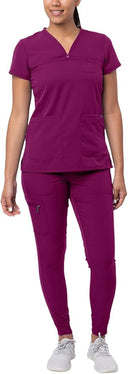 ADAR PRO Women's Movement Booster Jogger Scrub Set