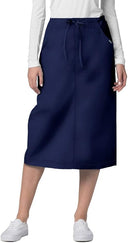 Adar Universal Mid-Calf Drawstring Skirt