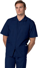 Sivvan By Adar Men's Zippered Short Sleeve Jacket