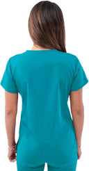 Adar Pro Women's Sweetheart V-Neck Scrub Top