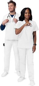 Sivvan Unisex V-Neck / Drawstring Pants Scrub Sets