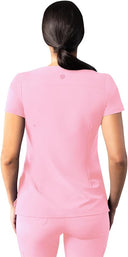 Adar Addition Womens Modern V-Neck Scrub Tops