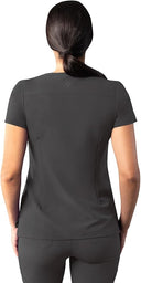 Adar Addition Womens Modern V-Neck Scrub Tops
