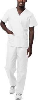 Sivvan Unisex V-Neck / Drawstring Pants Scrub Sets