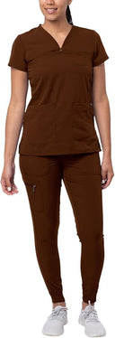 ADAR PRO Women's Movement Booster Jogger Scrub Set
