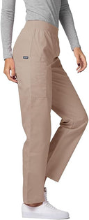Adar Universal Scrubs for Women - Tapered Utility Cargo Scrub Pants