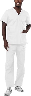 Unisex Drawstring Scrub Set