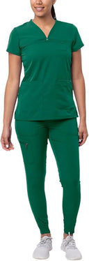 ADAR PRO Women's Movement Booster Jogger Scrub Set