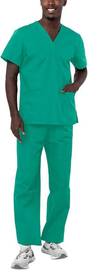 Unisex Drawstring Scrub Set