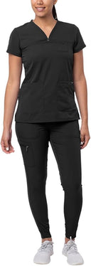 ADAR PRO Women's Movement Booster Jogger Scrub Set