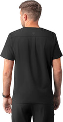 Adar Addition Men's Classic V-Neck Scrub Top