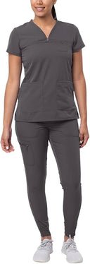 ADAR PRO Women's Movement Booster Jogger Scrub Set