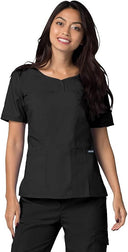 Adar Universal Sweetheart V-Neck Top