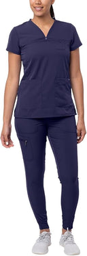 ADAR PRO Women's Movement Booster Jogger Scrub Set