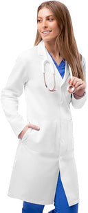 Adar Unisex Midriff Lab Coat