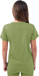 Adar Pro Women's Sweetheart V-Neck Scrub Top