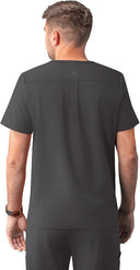 Adar Addition Men's Classic V-Neck Scrub Top