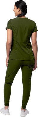 ADAR PRO Women's Movement Booster Jogger Scrub Set