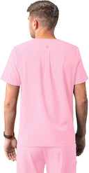 Adar Addition Men's Classic V-Neck Scrub Top