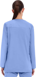 Cherokee Scrub for Women Snap Front Jacket