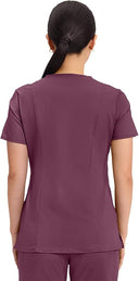 Cherokee Scrub Mock Wrap Scrub Top
