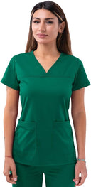 Adar Pro Women's Sweetheart V-Neck Scrub Top