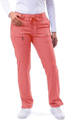 Adar Pro Women Skinny Leg Yoga Scrub Pants