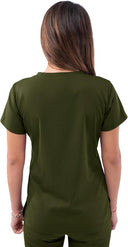 Adar Pro Women's Sweetheart V-Neck Scrub Top