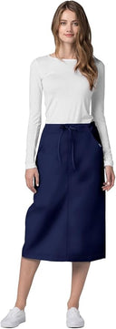 Adar Universal Mid-Calf Drawstring Skirt
