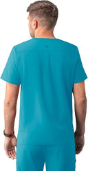 Adar Addition Men's Classic V-Neck Scrub Top
