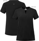 Adar Addition Women Notched V-Neck Scrub Top