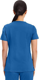 Cherokee Scrub Mock Wrap Scrub Top