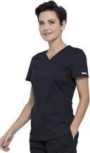 Cherokee Women Scrub Top V-Neck