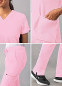 ADAR ADDITION Women Go-Basic Scrub Set