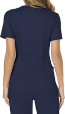 Cherokee Scrub Mock Wrap Scrub Top