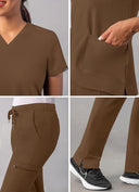 ADAR ADDITION Women Go-Basic Scrub Set