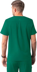 Adar Addition Men's Classic V-Neck Scrub Top