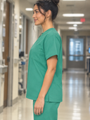 WORK Professional Medical Unisex V-Neck Top