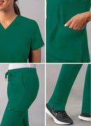 ADAR ADDITION Women Go-Basic Scrub Set