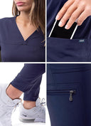 ADAR PRO Women's Movement Booster Jogger Scrub Set