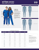 Sivvan Unisex V-Neck / Drawstring Pants Scrub Sets
