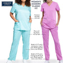 Cherokee Scrub Mock Wrap Scrub Top