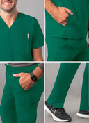 Adar Addition Men's Go-Everyday Cargo Scrub Sets