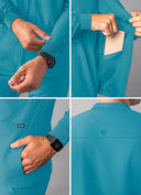 ADAR ADDITION Men's Bomber Zipped Jacket