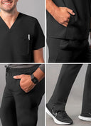Adar Addition Men's Go-Everyday Cargo Scrub Sets