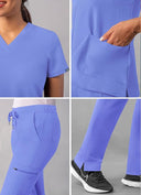 ADAR ADDITION Women Go-Basic Scrub Set