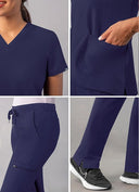 ADAR ADDITION Women Go-Basic Scrub Set